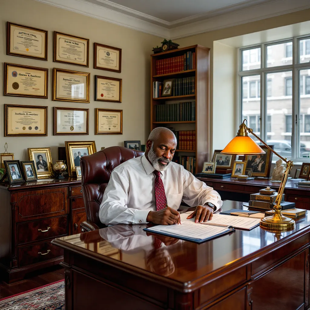 Marcus Hargrove's office
